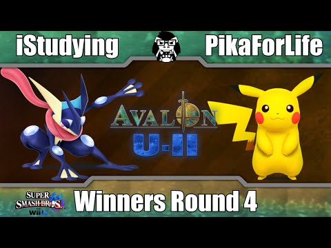 Avalon U-II - iStudying (Greninja) Vs. PikaForLife (Pikachu) - Winners Round 4 - Smash 4