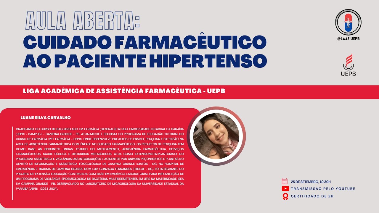 Cuidado farmacêutico ao paciente hipertenso