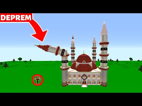 ŞEHİRDE DEPREM OLUYOR! 😱 - Minecraft