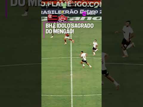 O BRUNO HENRIQUE É MUITO GRANDE NO FLAMENGO! TOMA MAIS UM GOLAÇO DELE #shorts