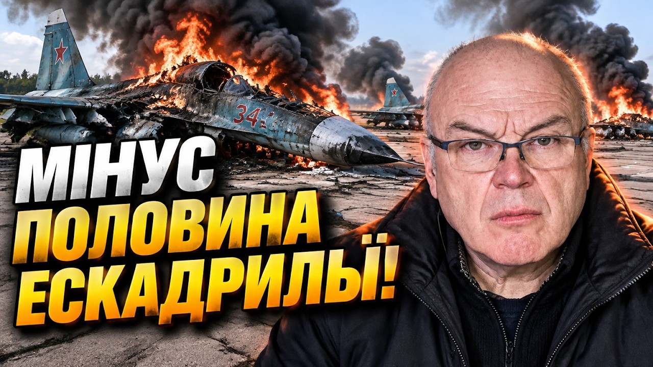 💥У Борисоглєбську рознесли шість Су-34! Росіяни втратили головні літаки під 
