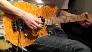 Video thumbnail for MUSIC MAN EVH Signature Trans Gold by 5150LBG