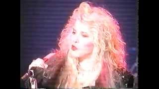 Stevie Nicks - Rooms On Fire Video Filming 04-1989