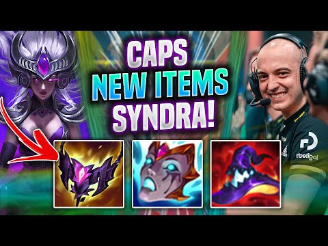 CAPS IS A BEAST WITH SYNDRA NEW ITEMS! - G2 Caps Plays Syndra MID vs Yone! | Preseason 2022