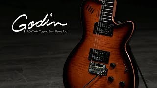 Video thumbnail for Godin LGXT AA, Cognac Burst Flame Top | Gear4music demo by Gear4music Guitars