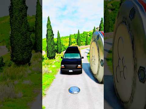 Epic BeamNG.Drive crashes! 💥 Real physics, wild stunts, and pure chaos! 🚗🔥#viral #beamngdrive