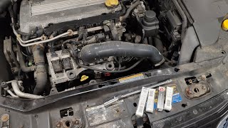2007 Saab 9-3 2.0T Spark plug replacement. Very simple