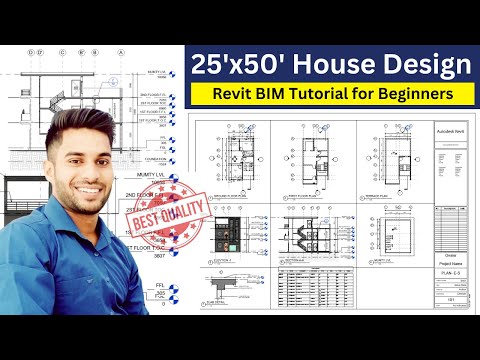 Master Revit BIM with a Complete Residential Villa Design Project Start to Finish