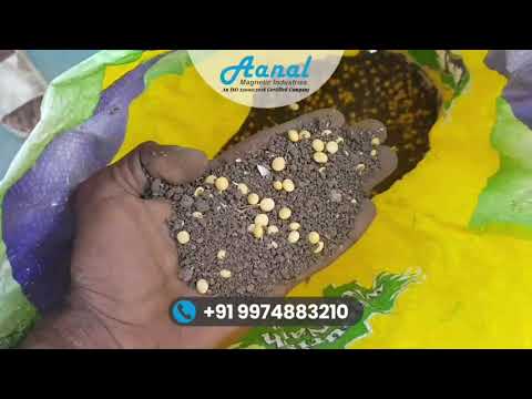 Automatic magnetic type destoner machine, 3 hp, single phase