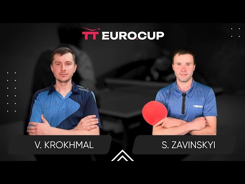 09:30 Vitalii Krokhmal - Serhii Zavinskyi 17.06.2024 TT Euro.Cup  Ukraine  Professional. TABLE 4