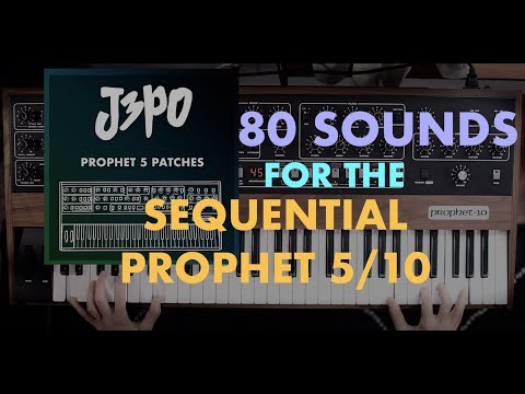 J3PO Prophet 5 Patches - Official Sounds Demo