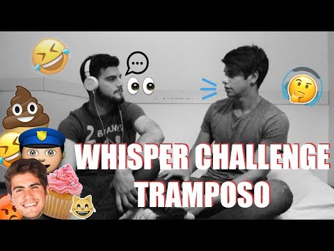 WHISPER CHALLENGE TRAMPOSO | FT ALAN  - GONZA GRAVANO