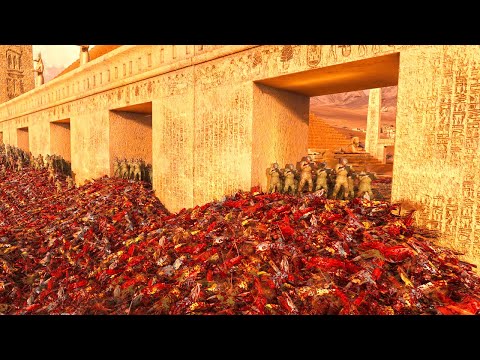 CAN 10.000 WW2 US ARMY DEFEND PYRAMID FROM 1,000,00 MEDIEVAL FOOTMAN ? UEBS 2