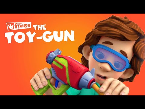 The Toy Gun! | The Fixies | Cartoons for Kids - Kingdom Kids Zone, Little Learners - The Fixies