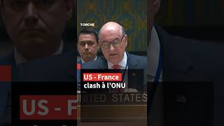 Tensions entre les USA et la France à l'ONU