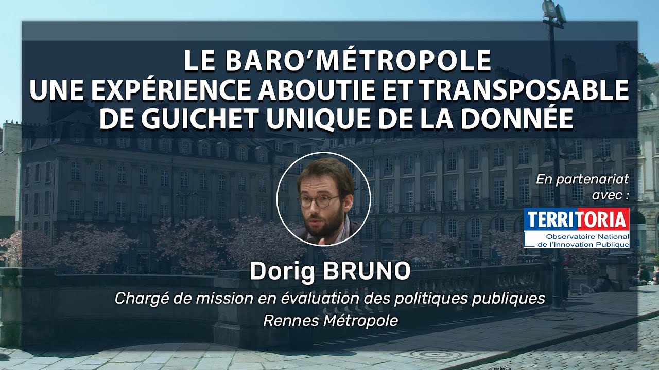 Une expérience transposable de guichet unique de la donnée