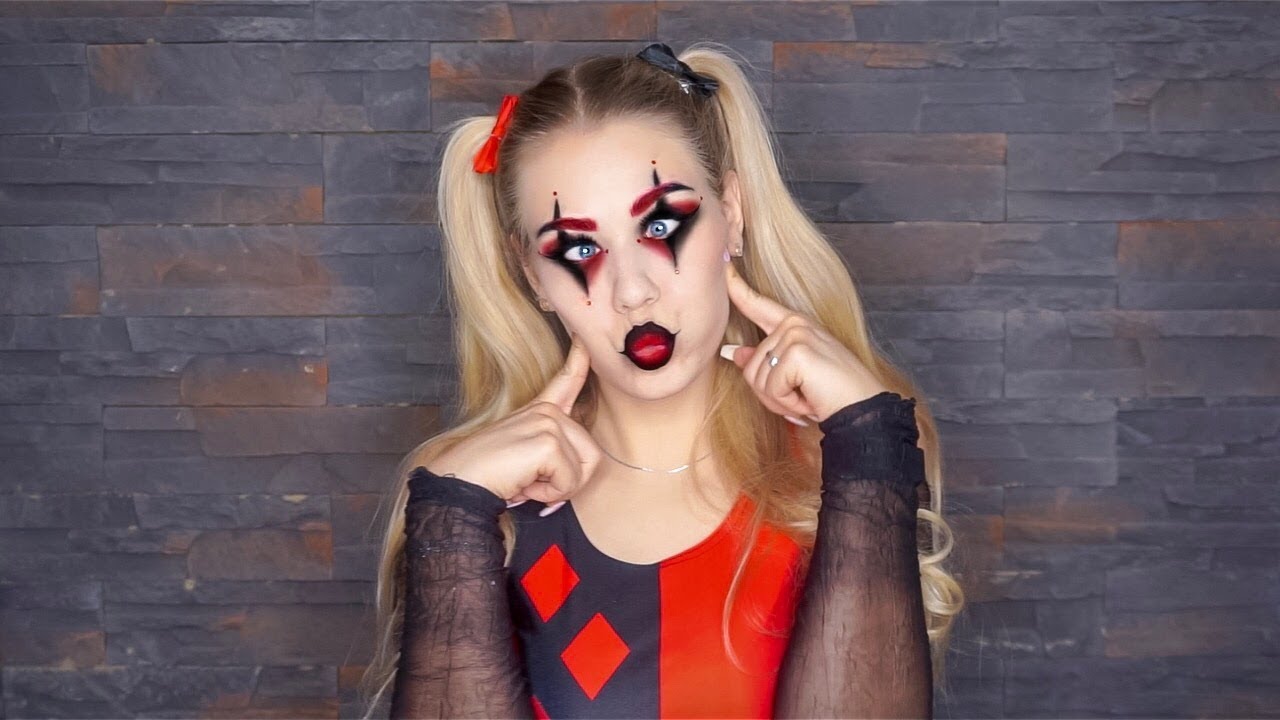 HARLEY QUINN MAKEUP TUTORIAL (HALLOWEEN 2019) | Pauline Guelen