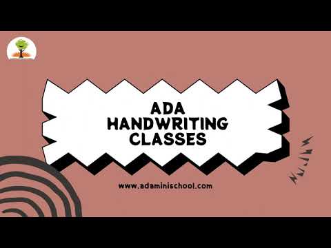 ADA Handwriting Classes in Pimple Nilakh, Pune