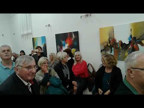 ULKU V. BUKOVAC,  klapa Žmul, Jagoda Kecman , 1. Izložba u svom Omišu