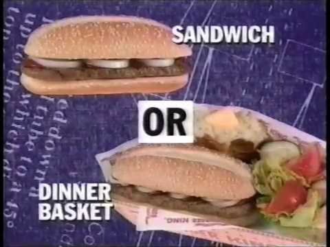 Burger King - Meatloaf Sandwich -  BKTeeVee 1992