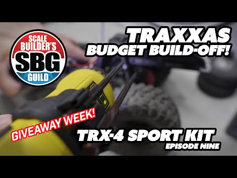Traxxas TRX-4 Sport Kit Budget Build-Off Ep9 GIVEAWAY!