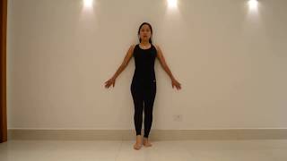 Sequência na Parede (Variações do One Leg Circle, Agachamento e Fortalecimento de Braços)