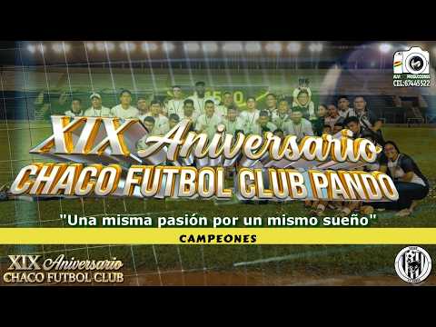 INVITACION CHACO FUTBOL CLUB PANDO FINAL