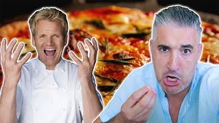Italian Chef Reacts to Gordon Ramsay PIZZA MARGHERITA