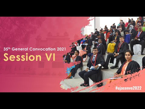 Day 2 -  Session 6 of the 35th General Convocation 🎓 2021