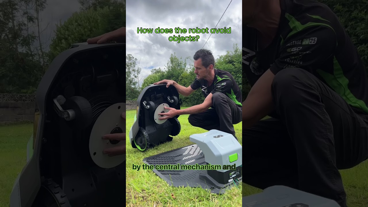 Discover how the EGO Power+ Robotic mower avoids objects #robotmower  #powerbeyondbelief