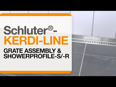 Schluter Showerprofile-S 50 afschotprofiel RVS - H=6mm - L=160cm