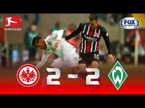 EMOÇÃO ATÉ O FIM! Lances de Frankfurt e Werder Bremen pela Bundesliga