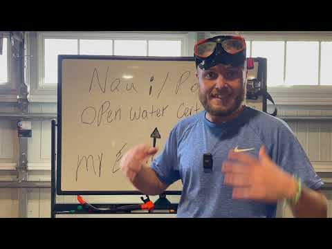 NAUI open water certification/My experience+Takeaways