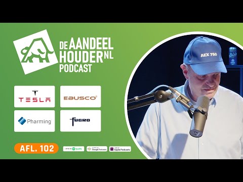 3 tips voor 2023, AEX naar 750, Tesla, Ebusco, Pharming & Fugro | DeAandeelhouder Podcast Afl. 102