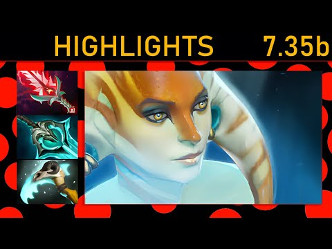 💰Miracle- Naga Siren 900+ GPM! Carry Highlights 7.35b - Dota 2 Top MMR