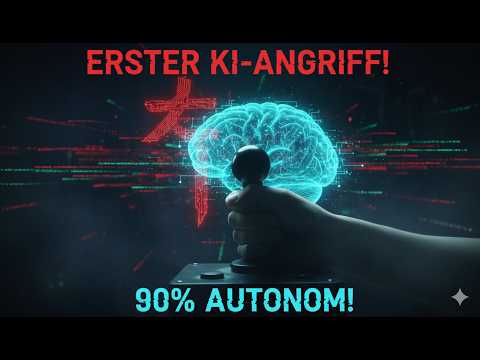 Video Thumbnail: 🚨 ERSTER AUTONOMER KI-ANGRIFF: Anthropic stoppt chinesische Spionage-Kampagne (GTG-1002) 🤖