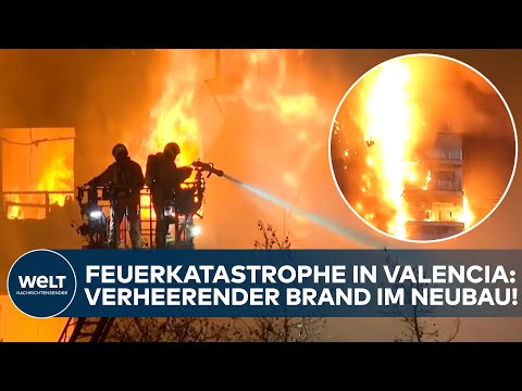 FEUERKATASTROPHE VALENCIA: Großbrand im Neubau - der harte Kampf um jedes Menschenleben in Spanien!