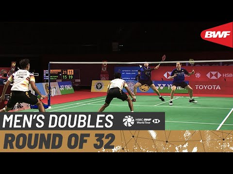 TOYOTA Thailand Open | Day 2: Fikri/Maulana (INA) vs. Ivanov/Sozonov (RUS)