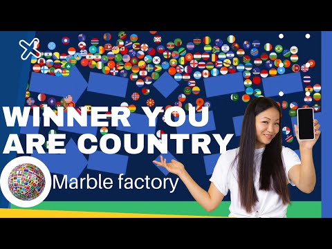 Country Marble race | Marble race Countrys | Marble factory | Marble race 3d | Marble race |Algodoo