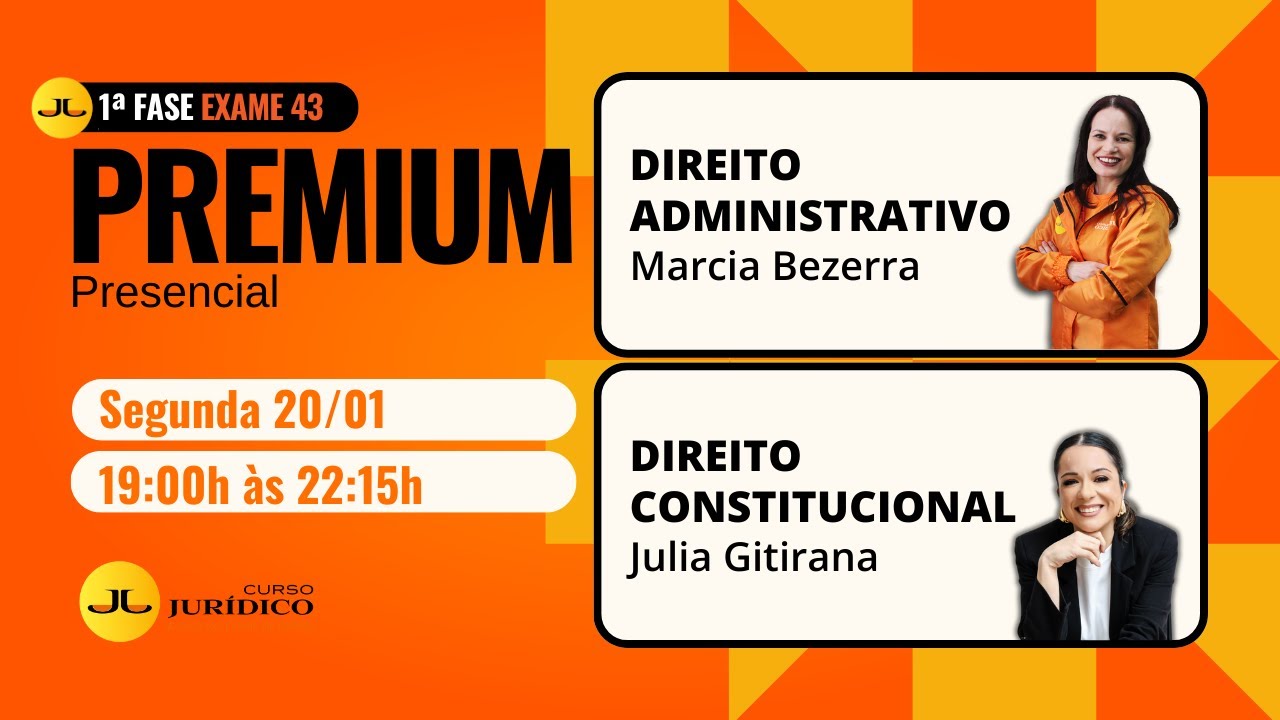 AULA INAUGURAL - 1ª FASE - 43º Exame (OAB) #aovivo