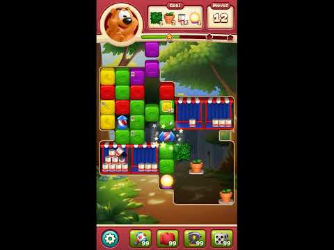 Toon Blast Level 6641 - NO BOOSTERS 🐻🐺🐱 | SKILLGAMING ✔️