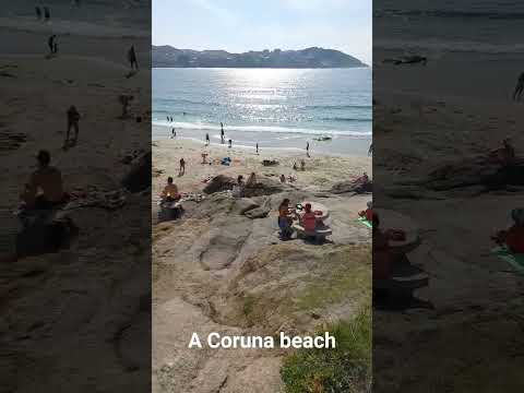 A Coruna City Beach I Playa del Orzán