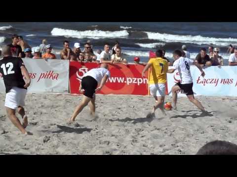 Eliminacje Beach Soccera na usteckiej plaży