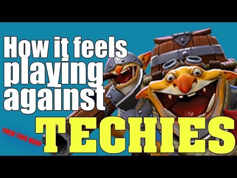 How it feels playing against Techies (God I hate this hero)