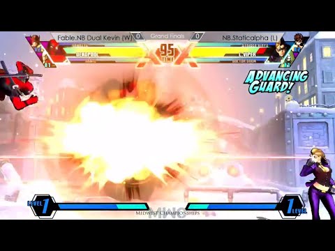 Midwest Championships 2017 UMVC 3 Grand Finals (FABLE NB DUAL KEVIN (W)) vs (NB STATICALPHA (L))