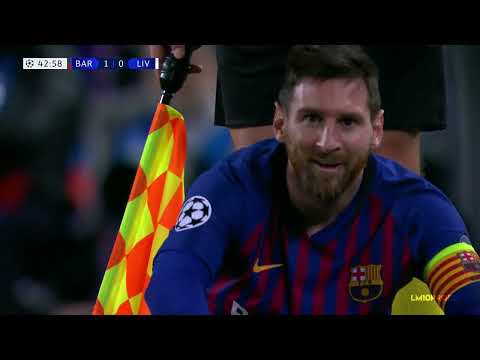 Lionel Messi vs Liverpool (Home) UCL 2018/19 - English Commentary - HD 1080i