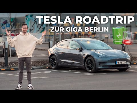 Tesla Roadtrip zur Gigafactory Berlin! (Model 3 SR)