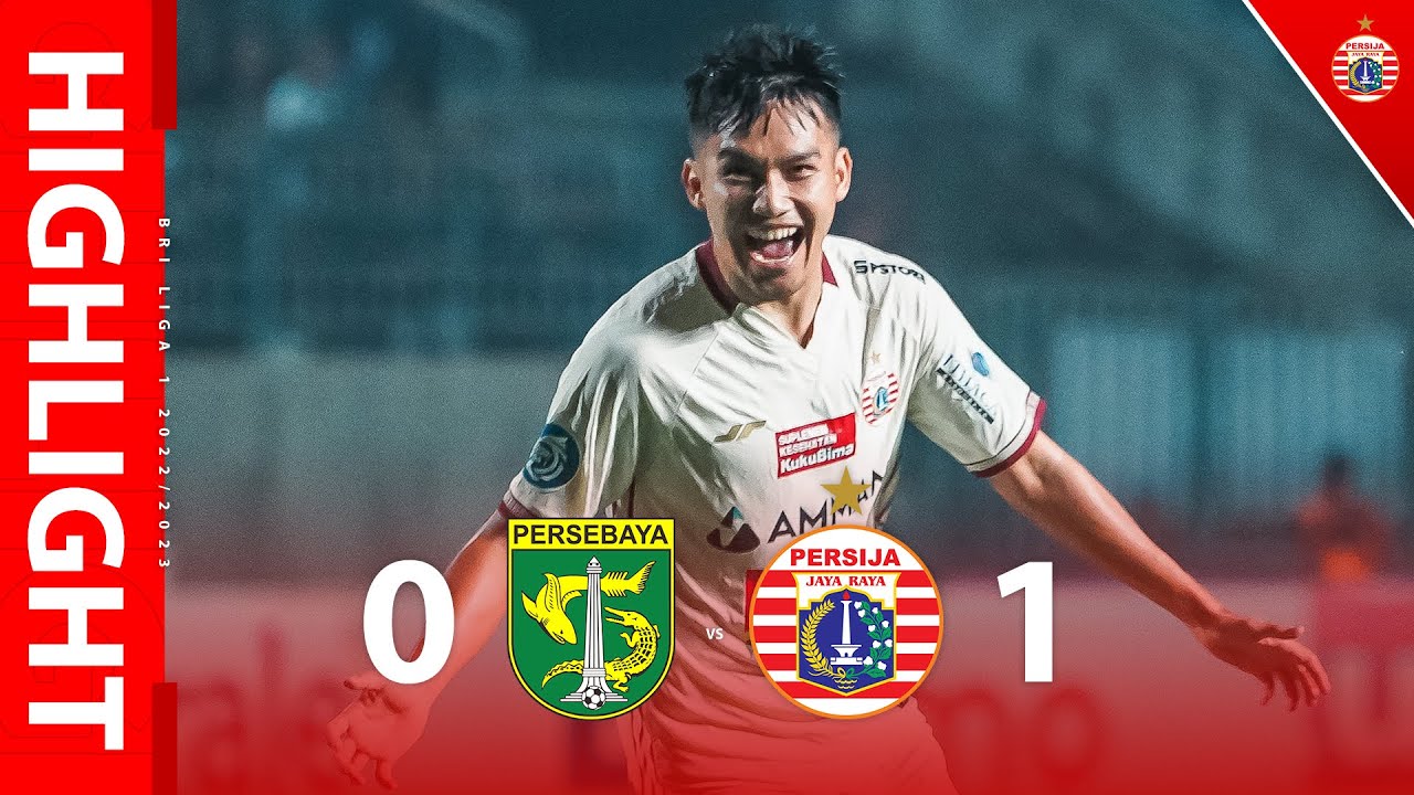 HIGHLIGHT | Persebaya Surabaya 0-1 Persija Jakarta [BRI Liga 1 2022/2023]