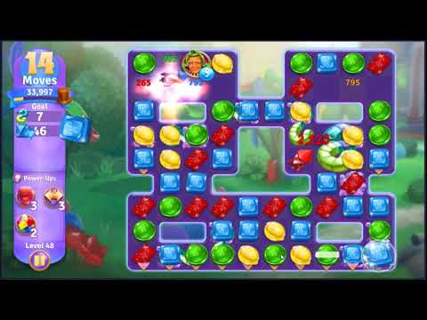 Wonka's World of Candy Level 48 - NO BOOSTERS + FULL STORY 🍫 | SKILLGAMING ✔️