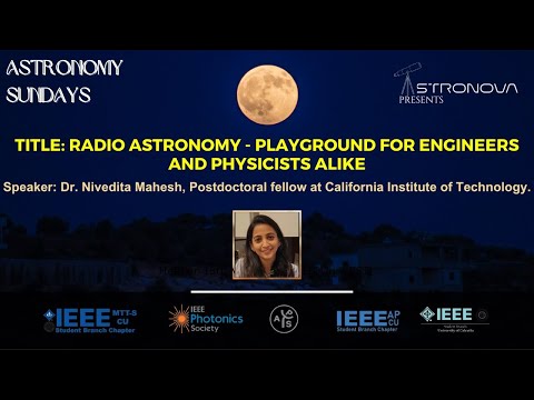 Webinar on "Radio Astronomy - Playground for Engineers and Physicists Alike"
